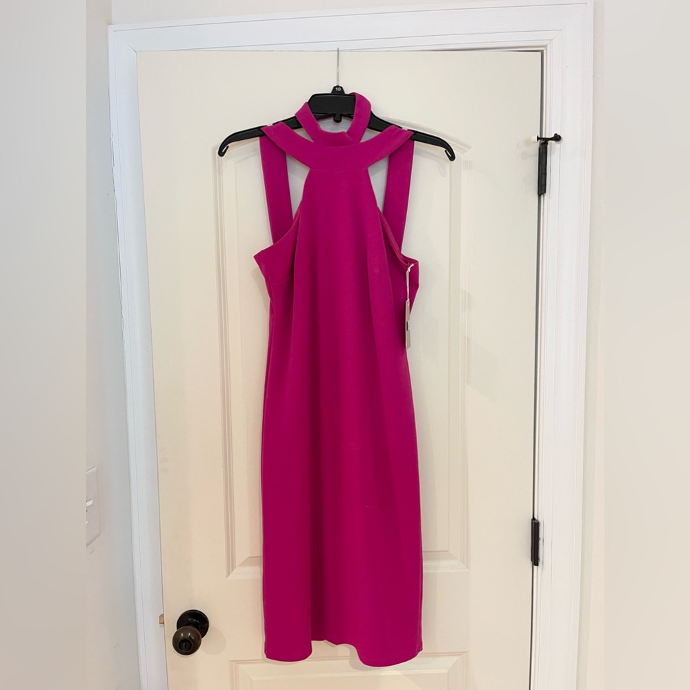 Bebe Mock Neck Dress